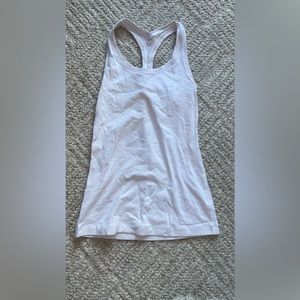 White Lululemon tank top size 6